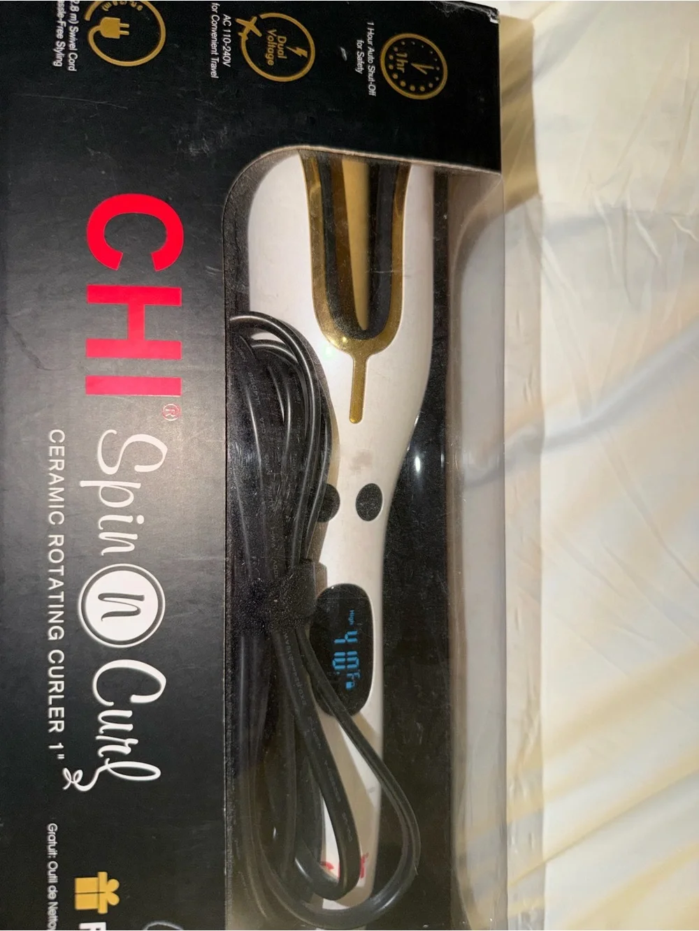 CHI Spin N Curl Ceramic Rotating Curler 1